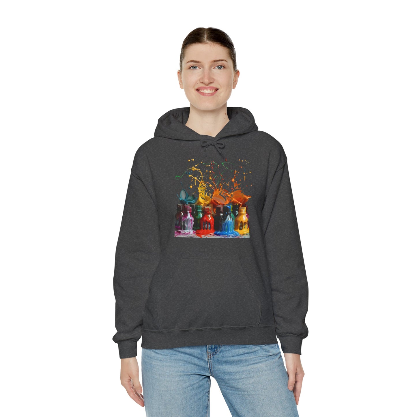 Paint Splash - Unisex Heavy Blend™ Hooded Sweatshirt