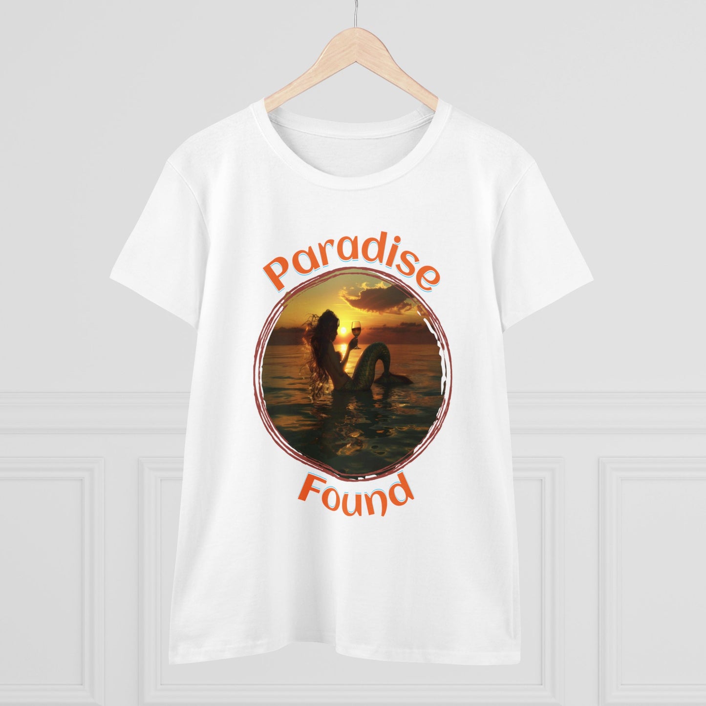 Paradise Found - Women's Midweight Cotton Tee