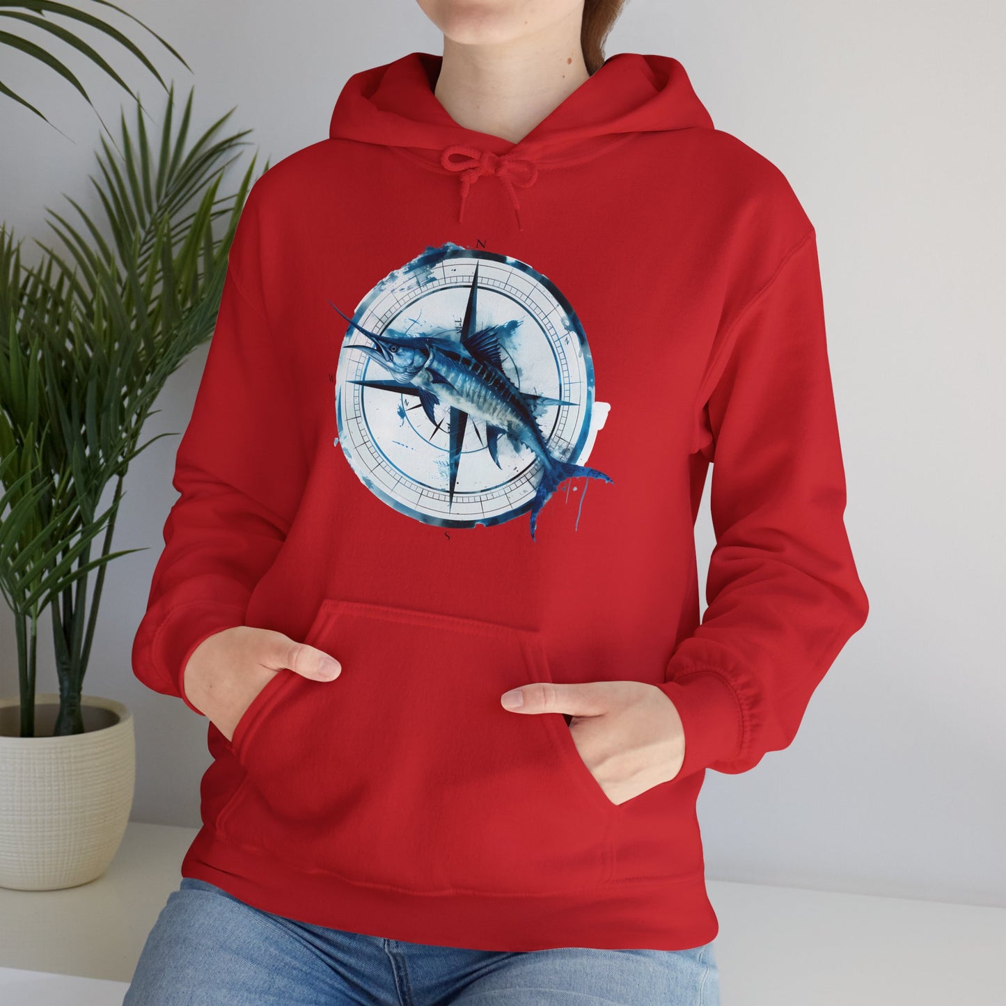 Marlin - Unisex Heavy Blend™ Hooded Sweatshirt