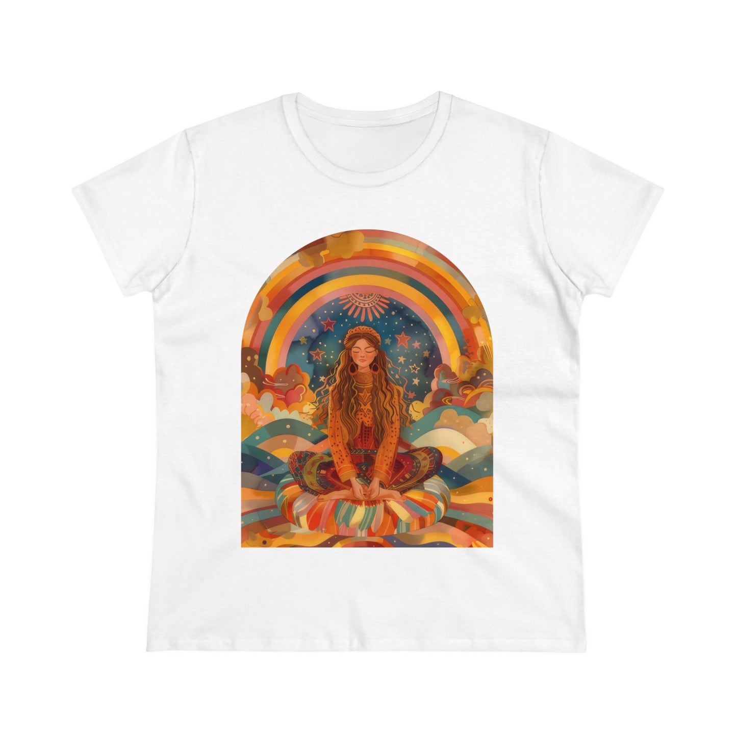 Meditation - Women's Midweight Cotton Tee