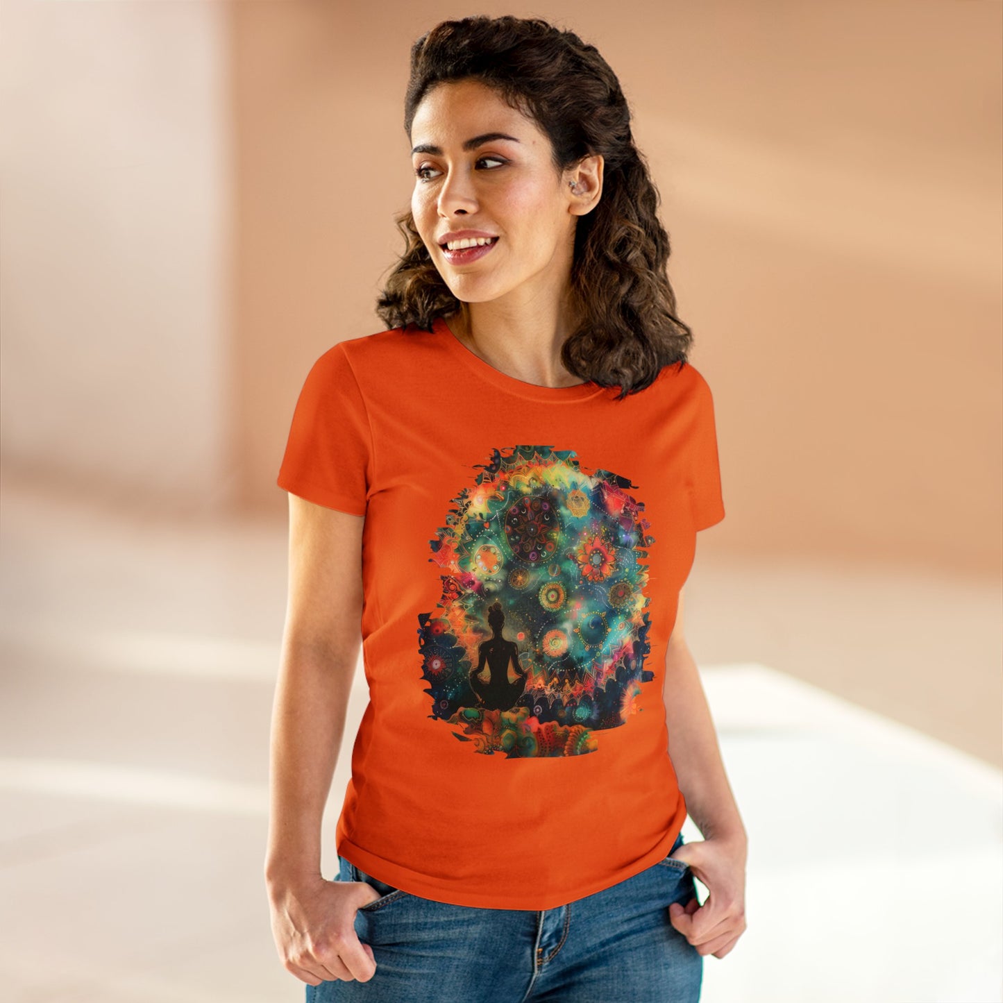 Meditation - Women's Midweight Cotton Tee