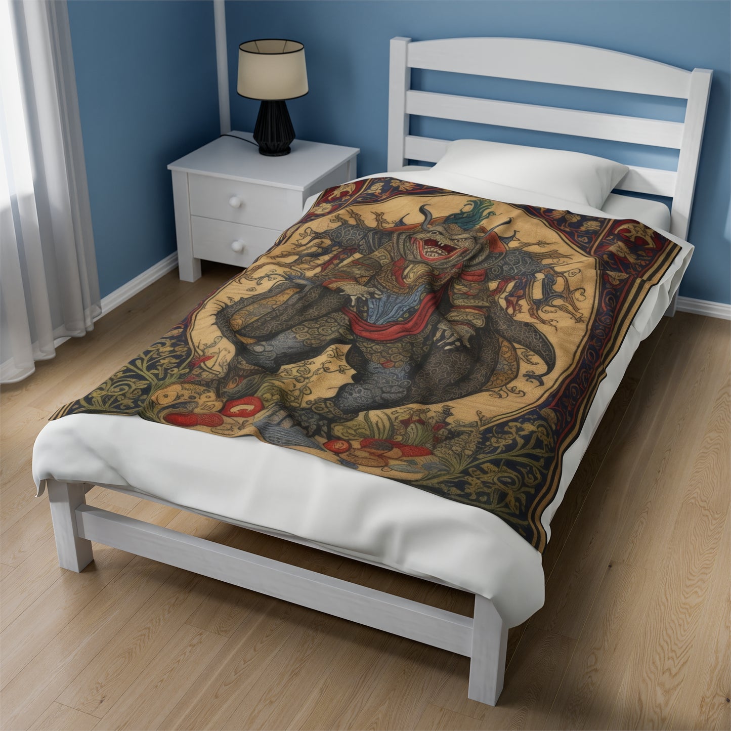 Incubus Medieval Tapestry - Velveteen Plush Blanket