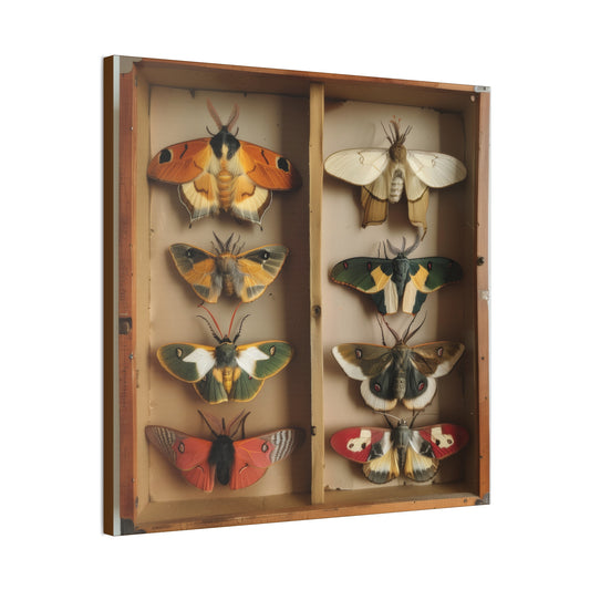 Moth Collection - Canvas Stretched, 0.75"