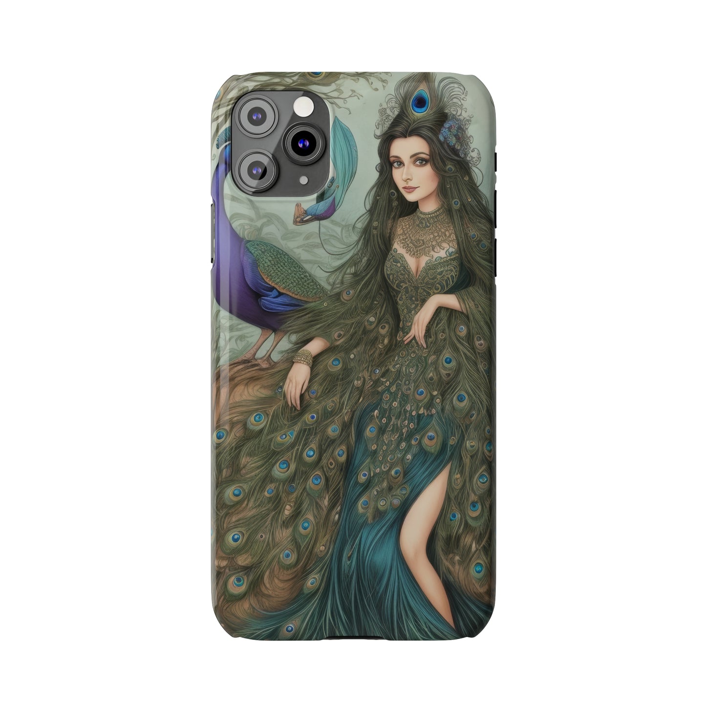 Peacock Witch - Phone Case