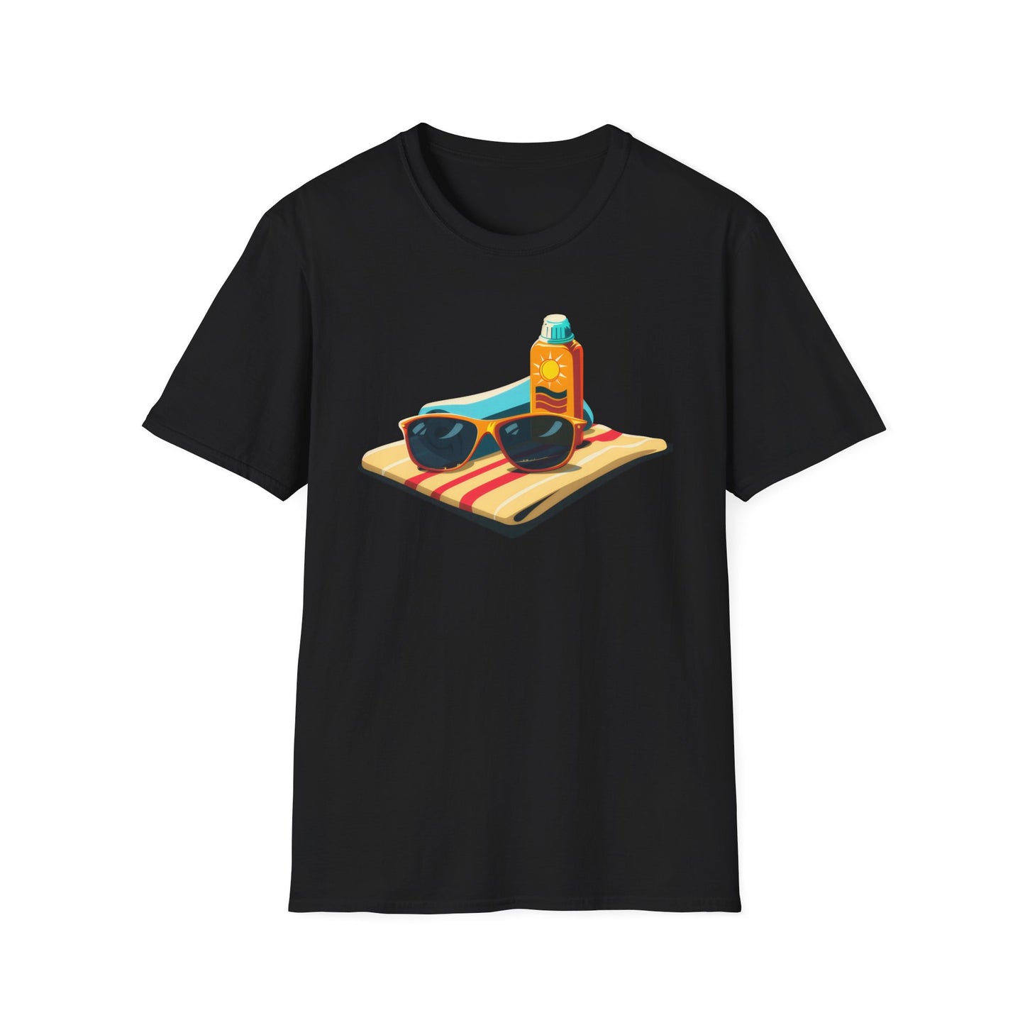 Beach Time! - Unisex Softstyle T-Shirt