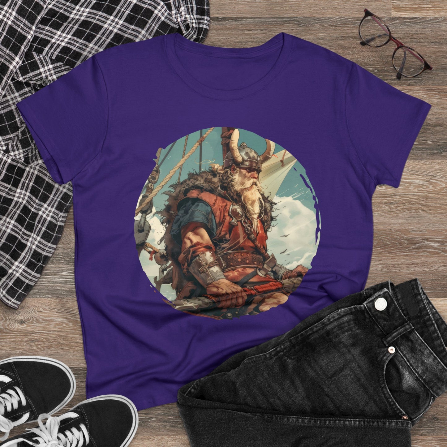 Viking - Fantasy - Women's Midweight Cotton Tee