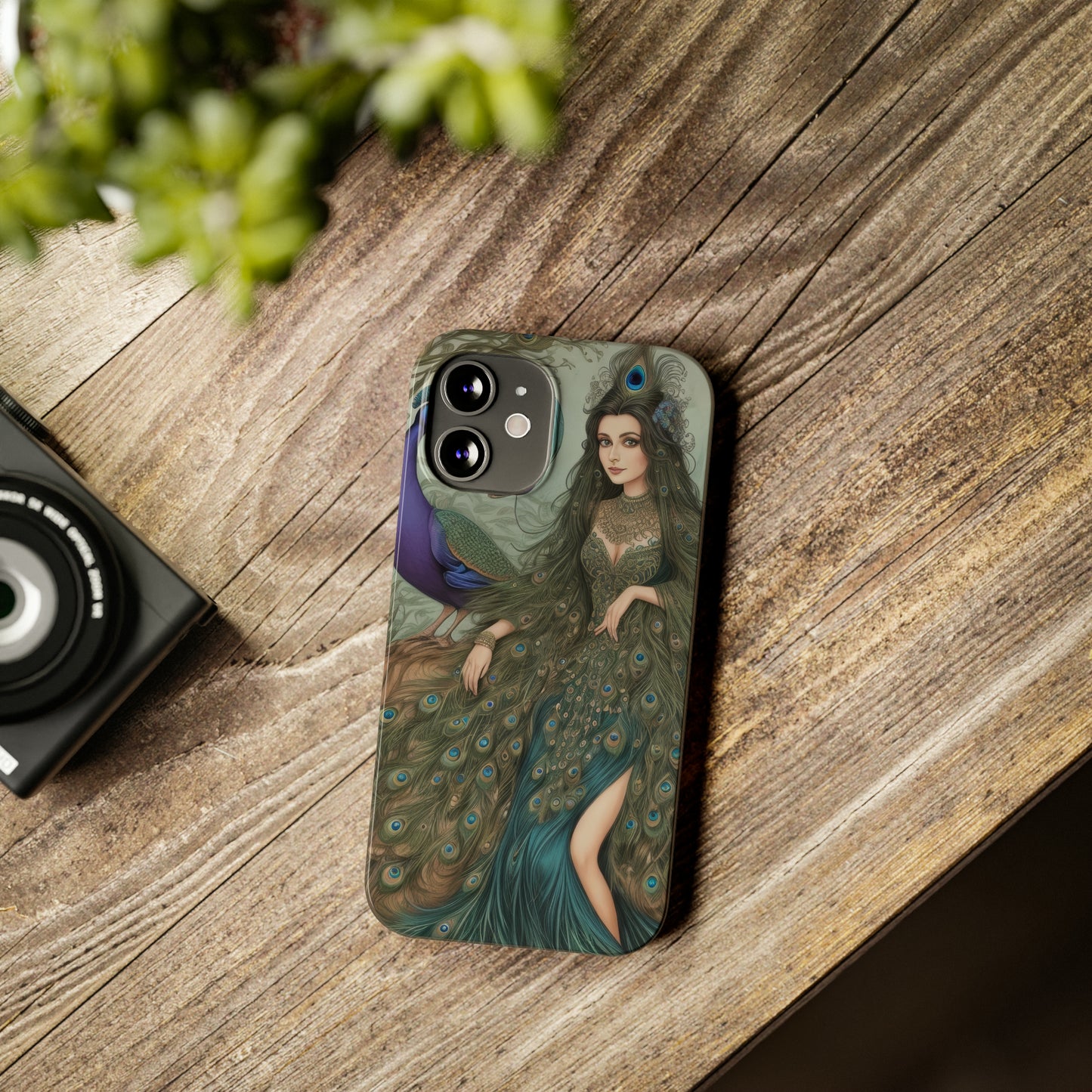 Peacock Witch - Phone Case