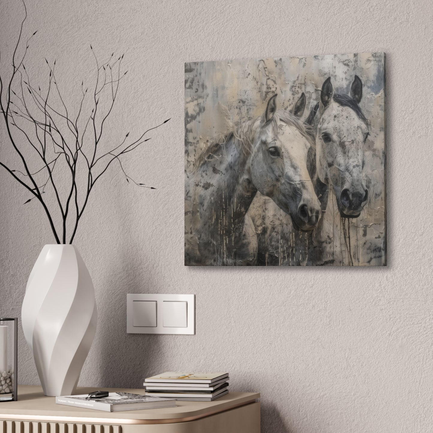 Horses - Canvas Stretched, 0.75"