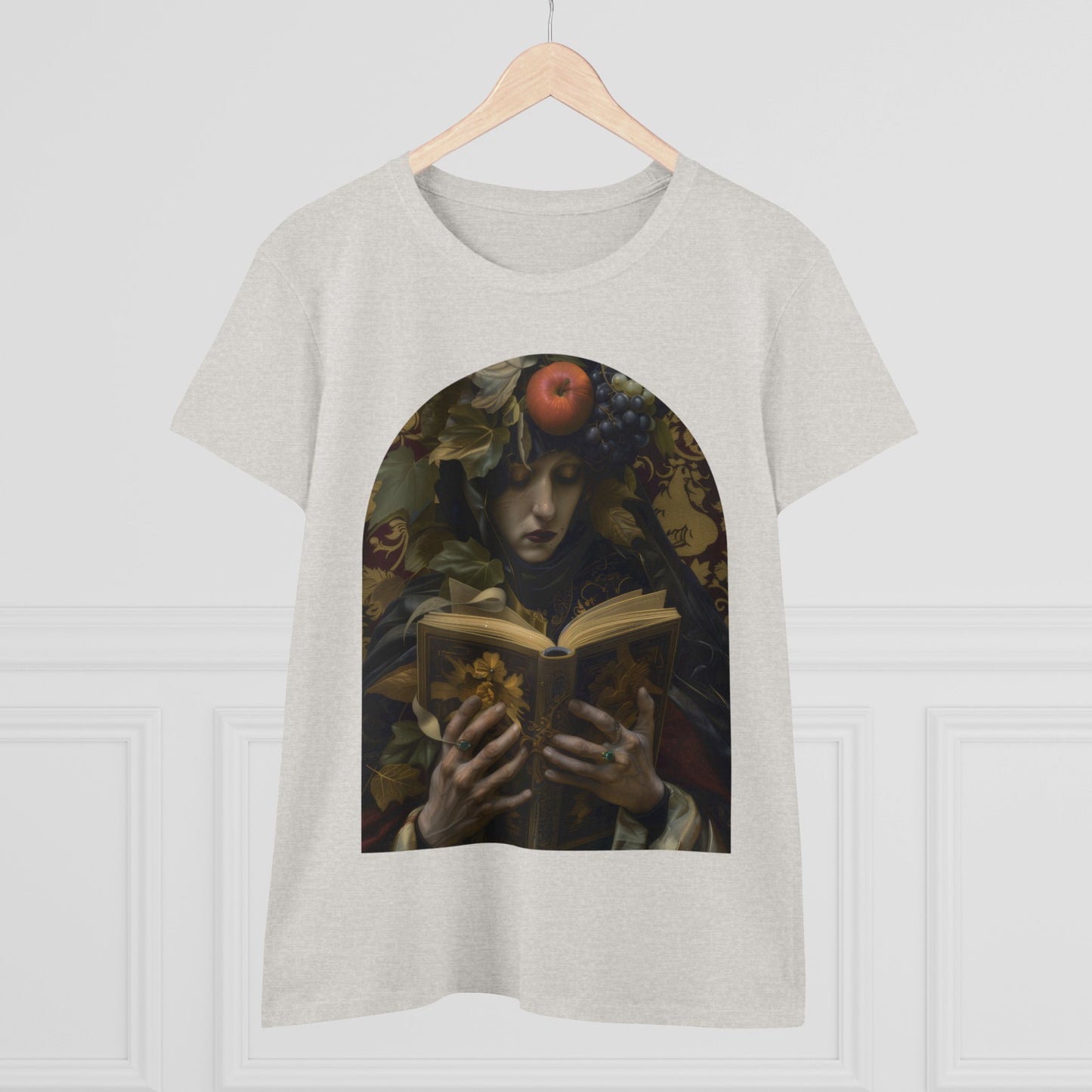 Solemn Reading - Fantasy - Women's Midweight Cotton Tee