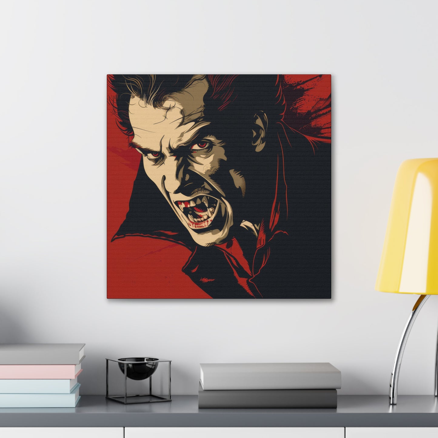 Vampire - Canvas Stretched, 0.75"