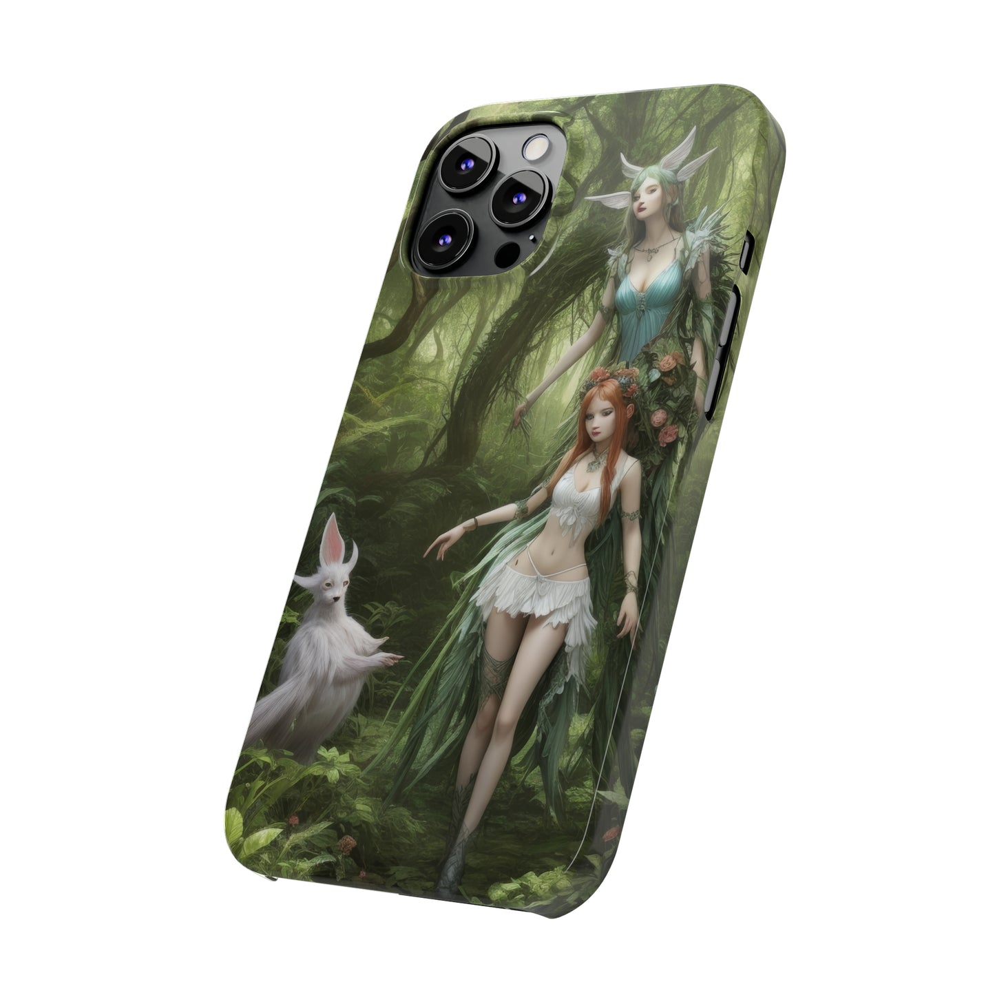 Curious Wood Nymph - Phone Case