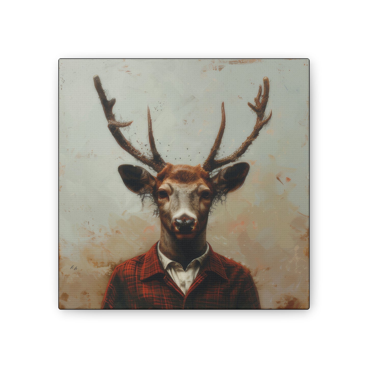 Dapper Deer - Canvas Stretched, 0.75"