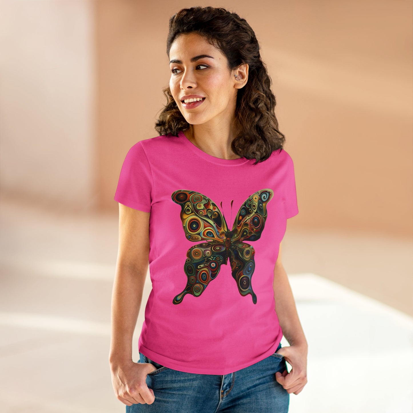 Butterfly - Women's Midweight Cotton Tee