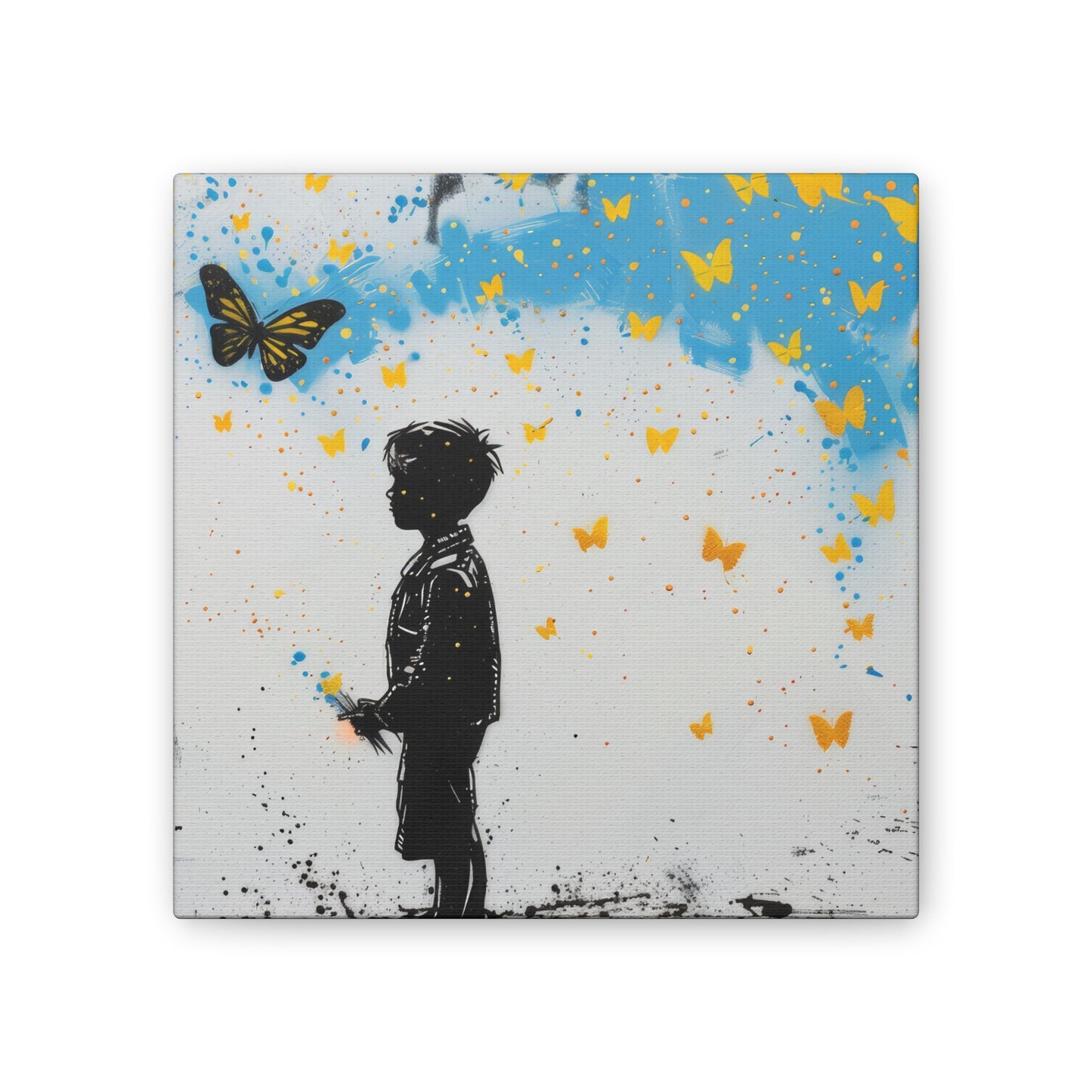 Butterflies - Canvas Stretched, 0.75"