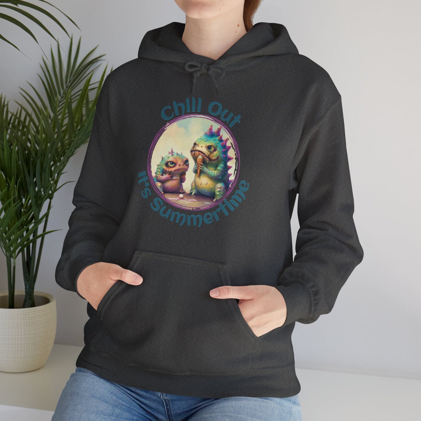 Chill Out for Summer - Unisex Heavy Blend™ Hooded Sweatshirt