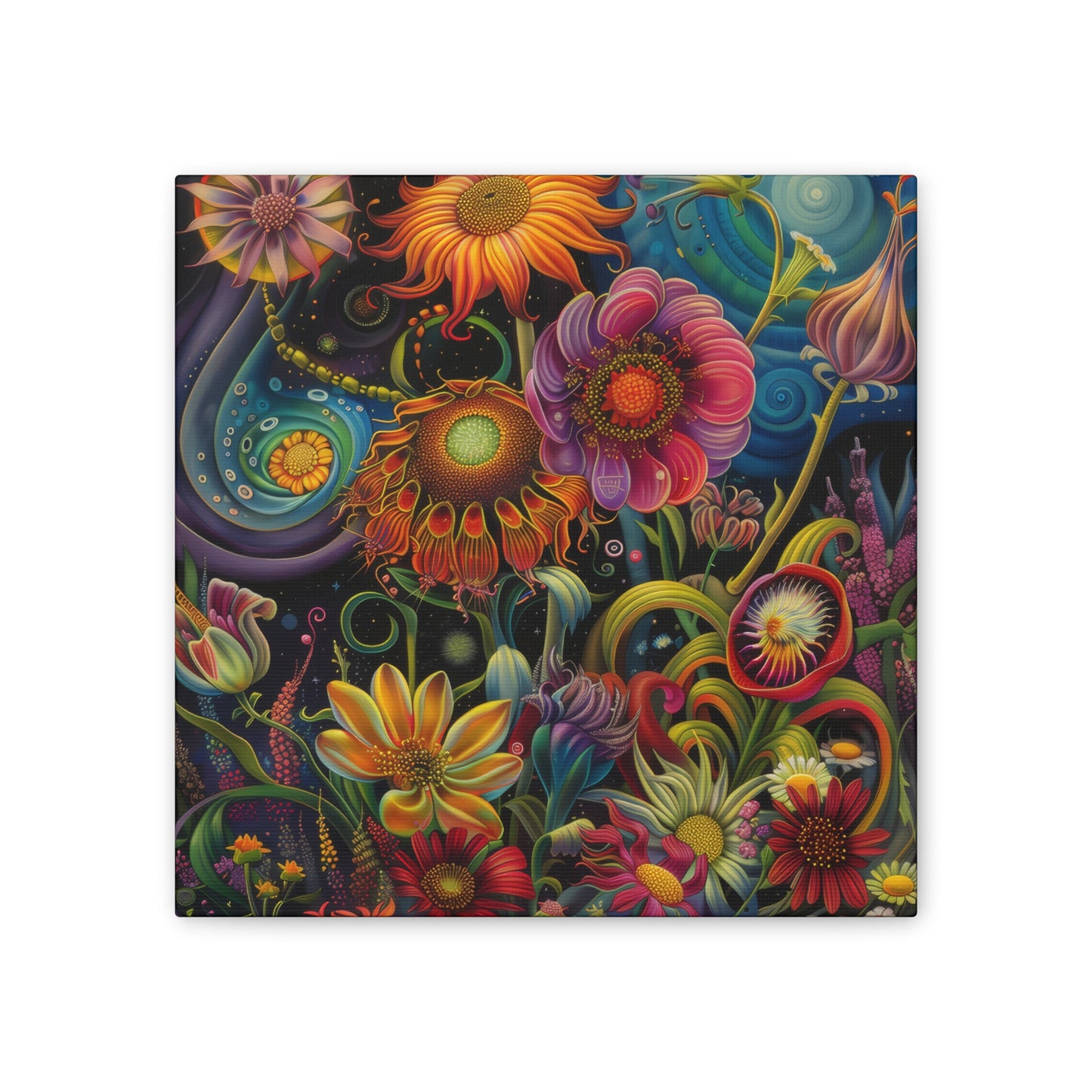 Flowers - Canvas Stretched, 0.75"