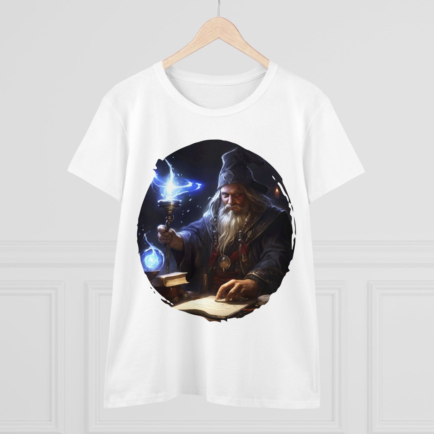 The Mage - Fantasy - Women's Midweight Cotton Tee