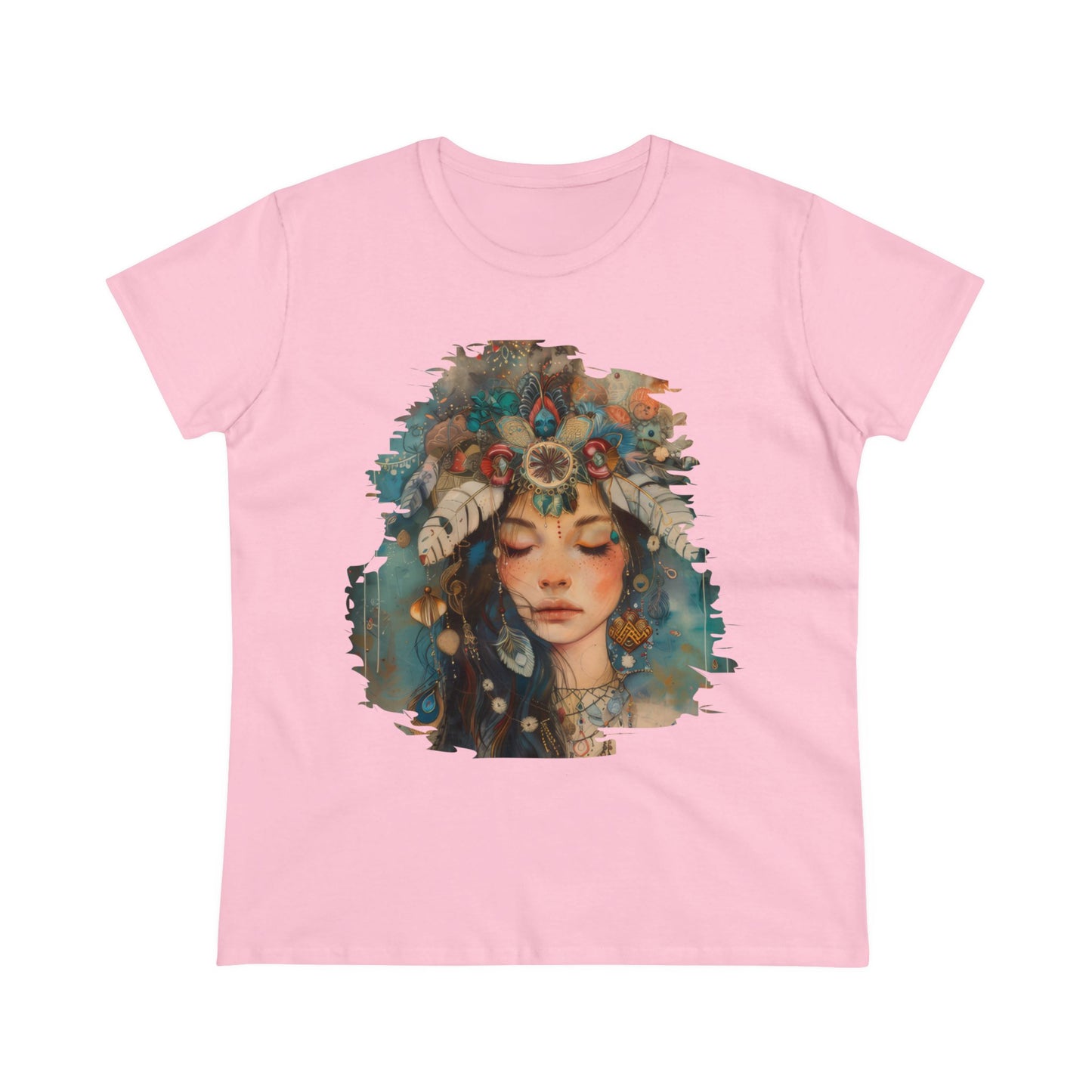 EW - Flowers - Women's Midweight Cotton Tee