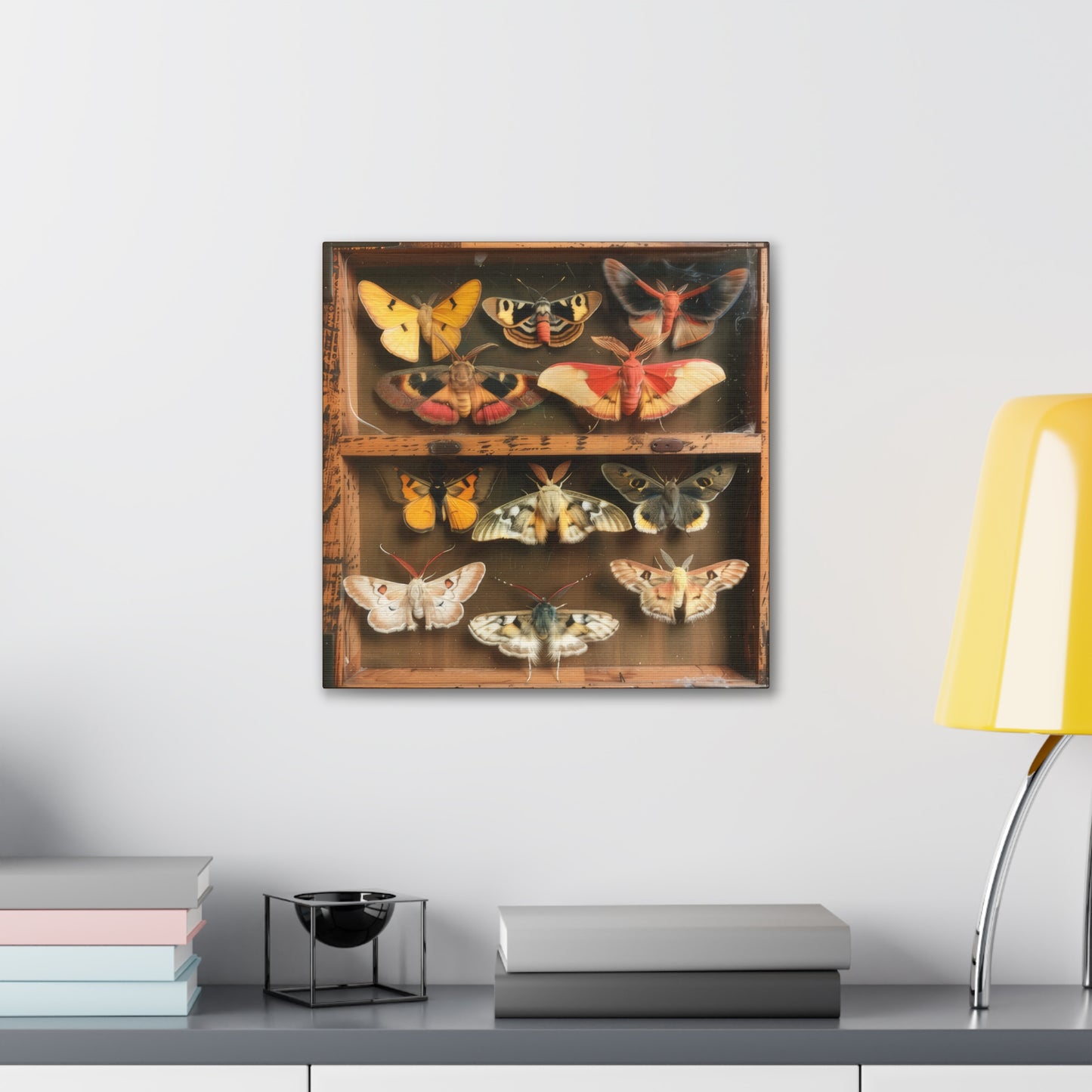 Moth Collection - Canvas Stretched, 0.75"