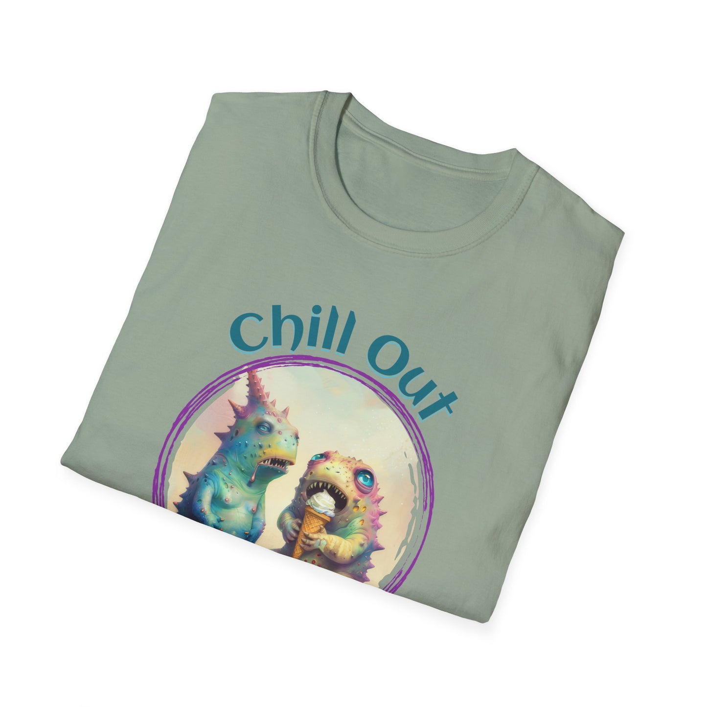 Chill Out, It's Summer - Unisex Softstyle T-Shirt