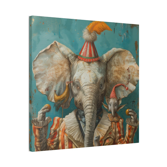 Elephant - Canvas Stretched, 0.75"