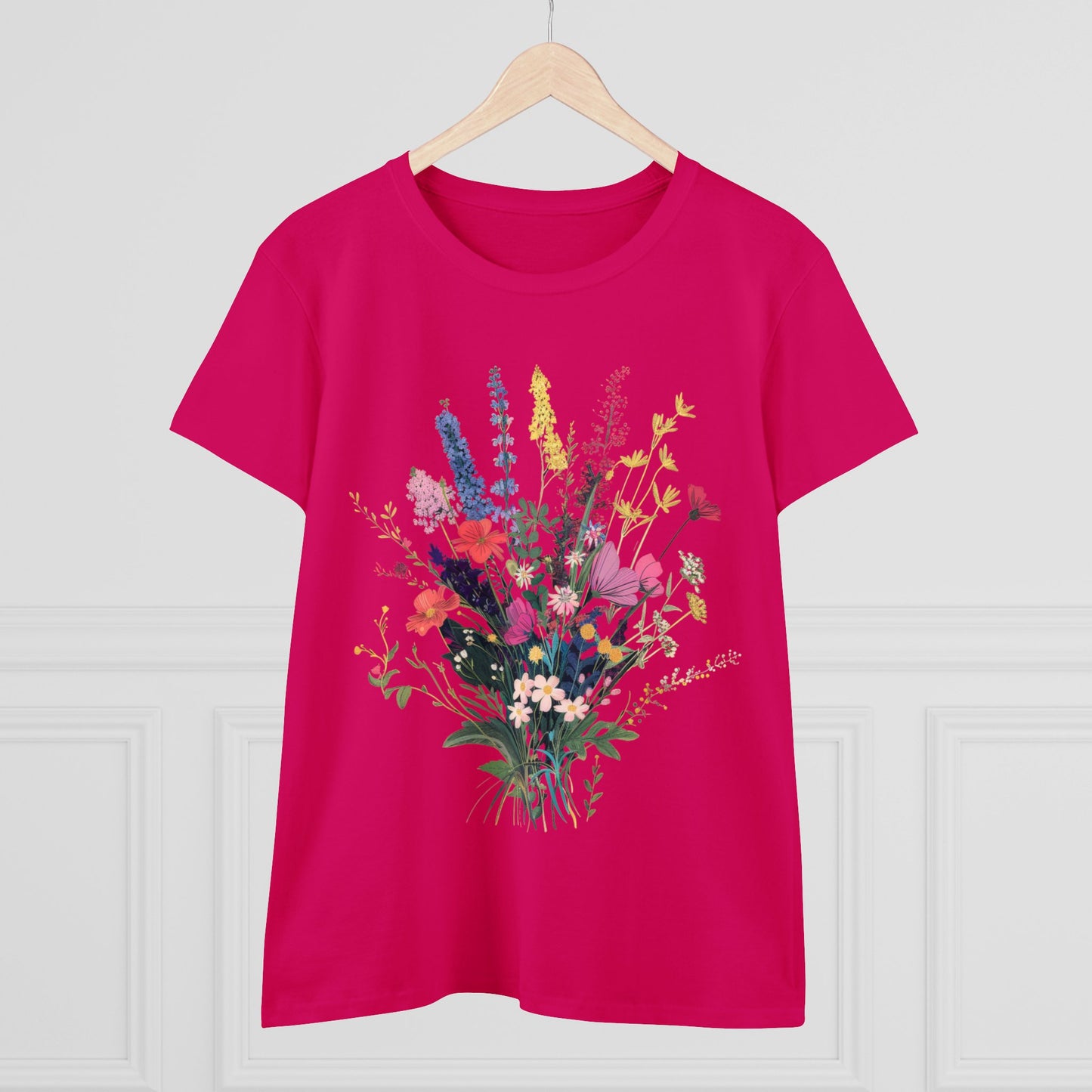 Wildflowers - Women's Midweight Cotton Tee