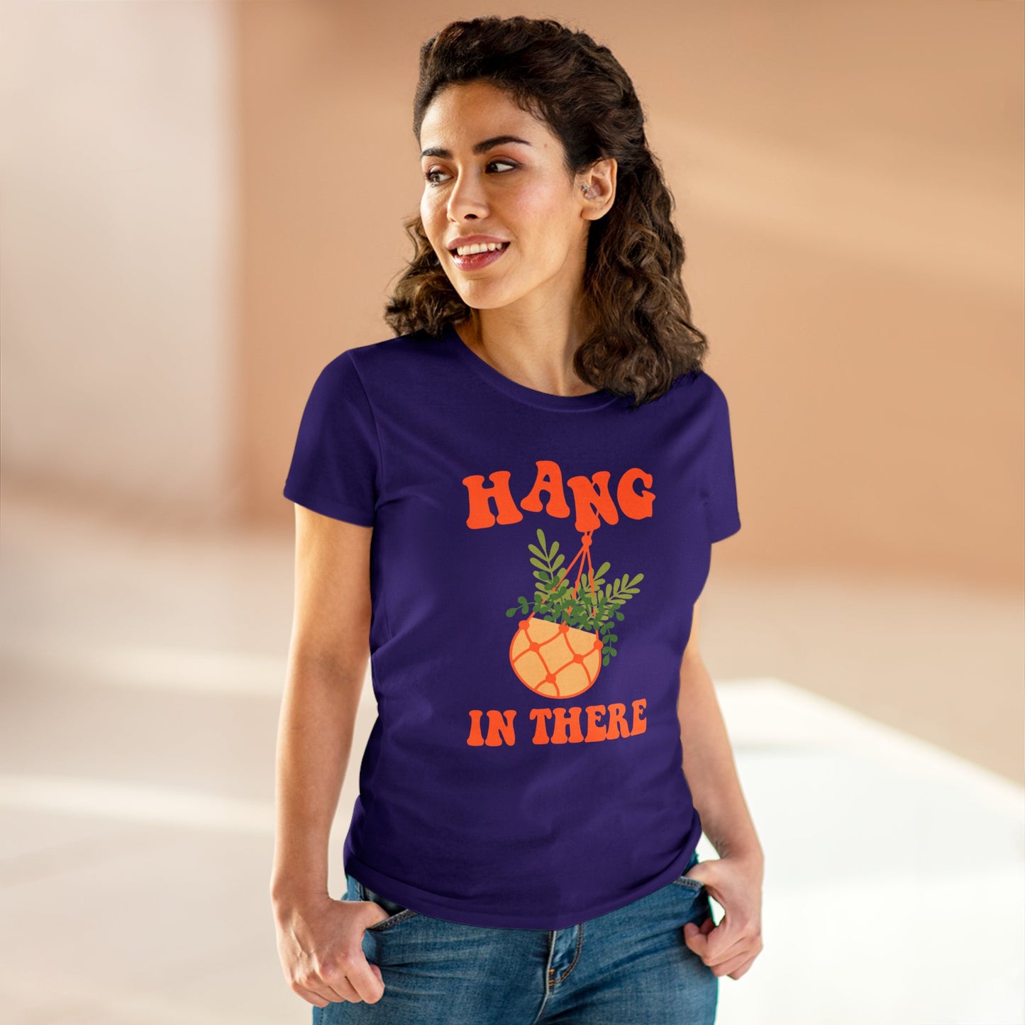 Hang In There - Gardening - Women's Midweight Cotton Tee