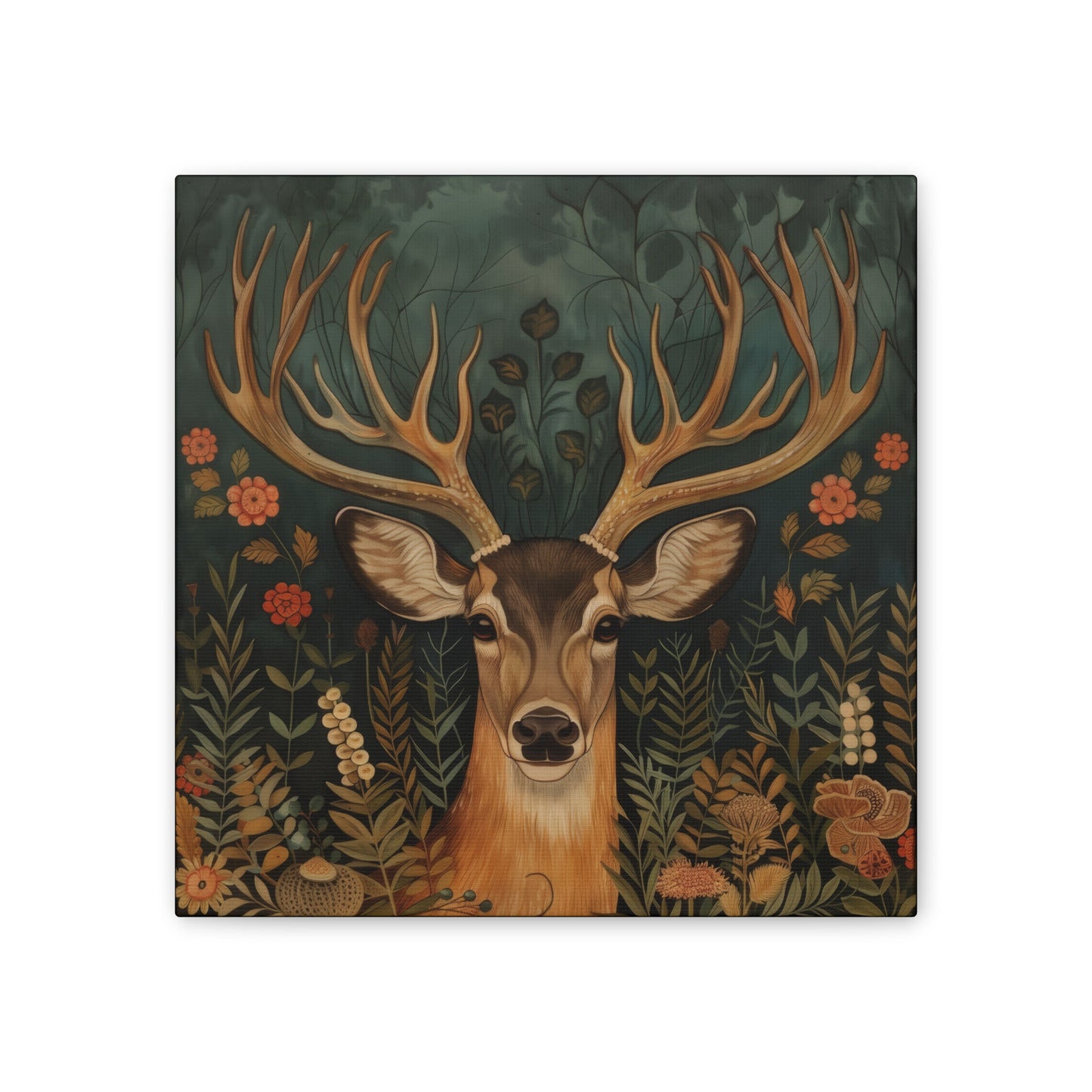 Deer - Canvas Stretched, 0.75"