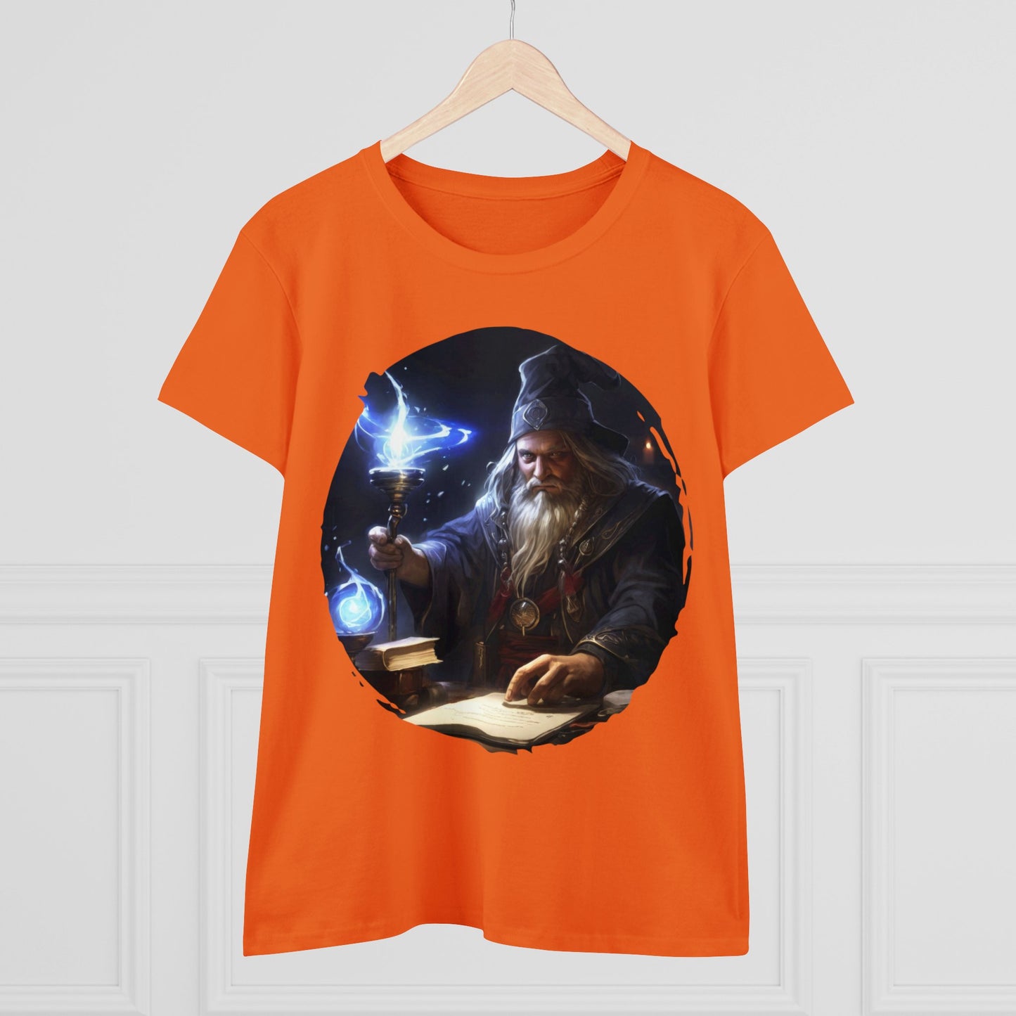 The Mage - Fantasy - Women's Midweight Cotton Tee