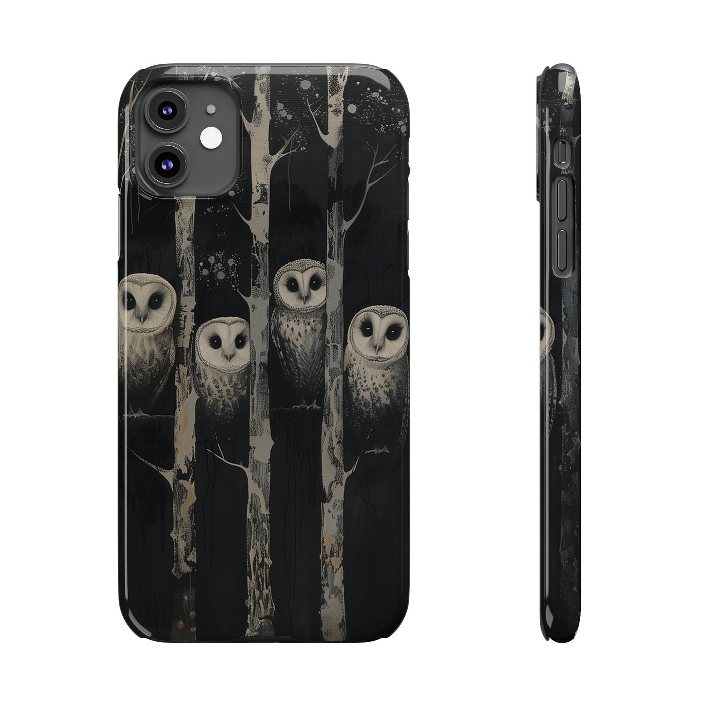 Owls at Night Phone Case