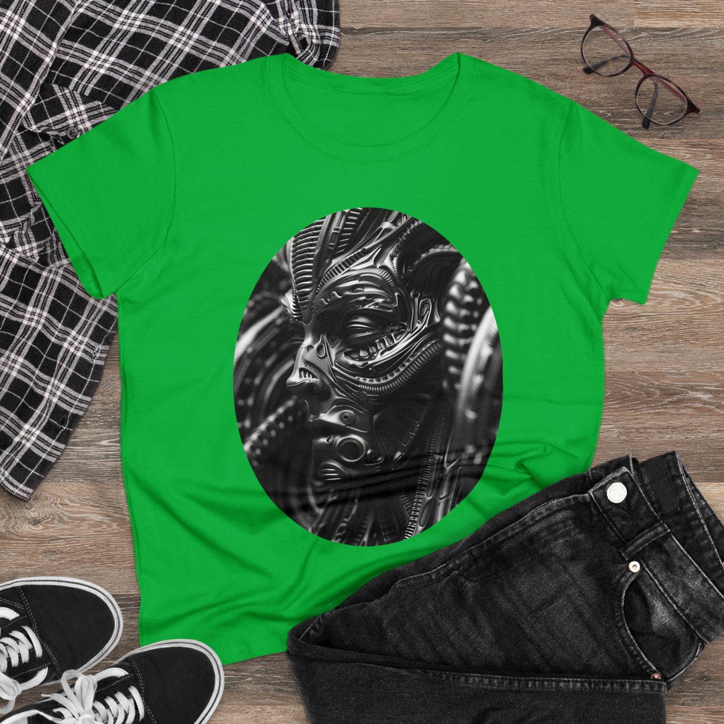 Alien to Us - Fantasy - Women's Midweight Cotton Tee