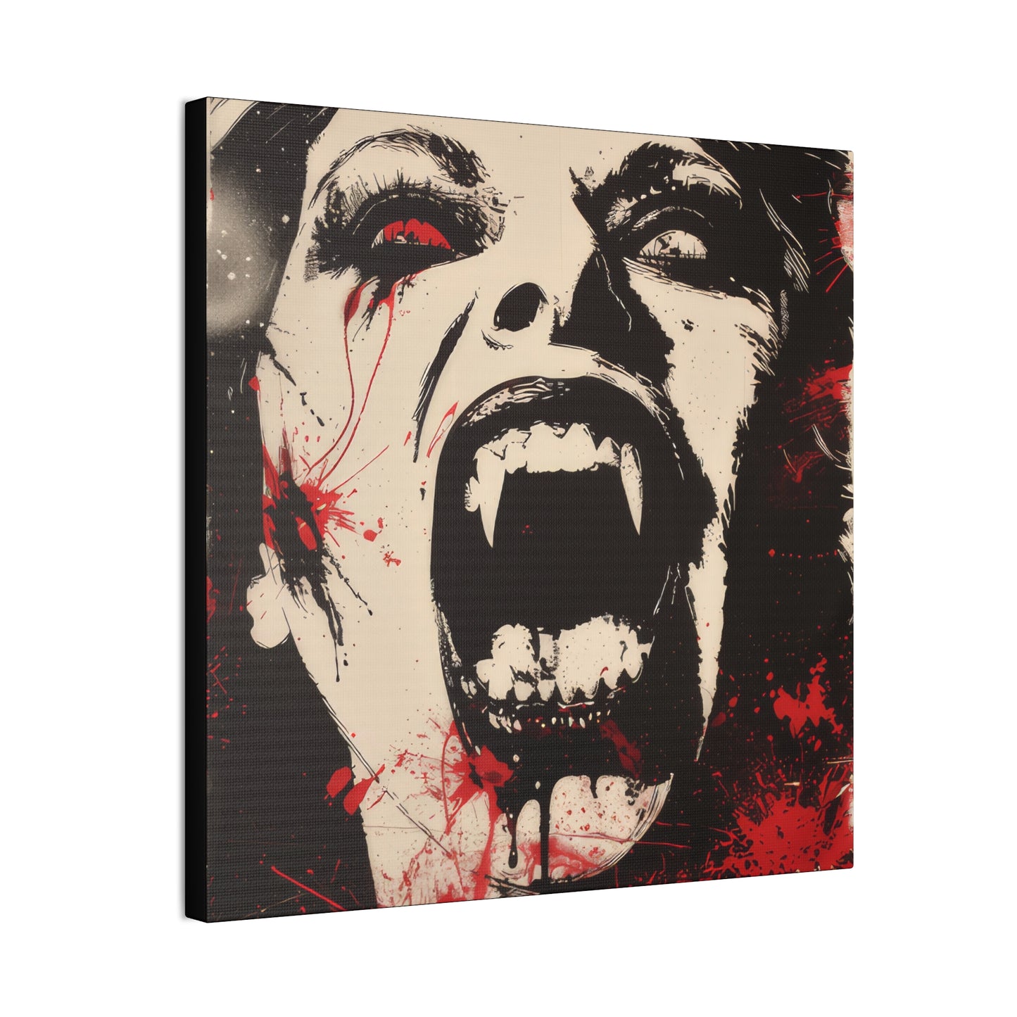 Vampire - Canvas Stretched, 0.75"