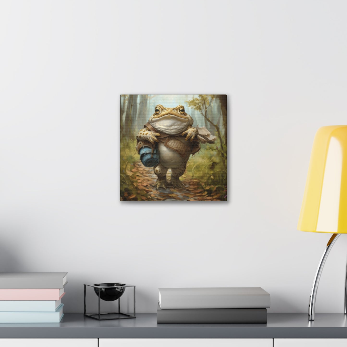 Traveling Toad - Canvas Stretched, 0.75"