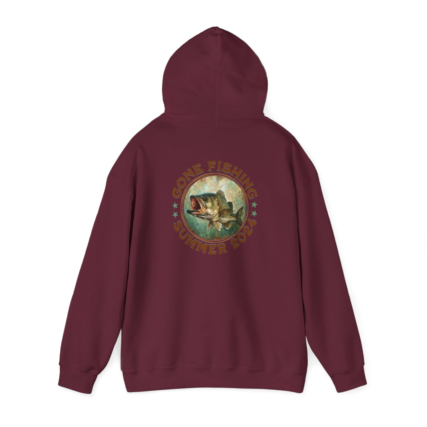 Fishing - Unisex Heavy Blend™ Hooded Sweatshirt