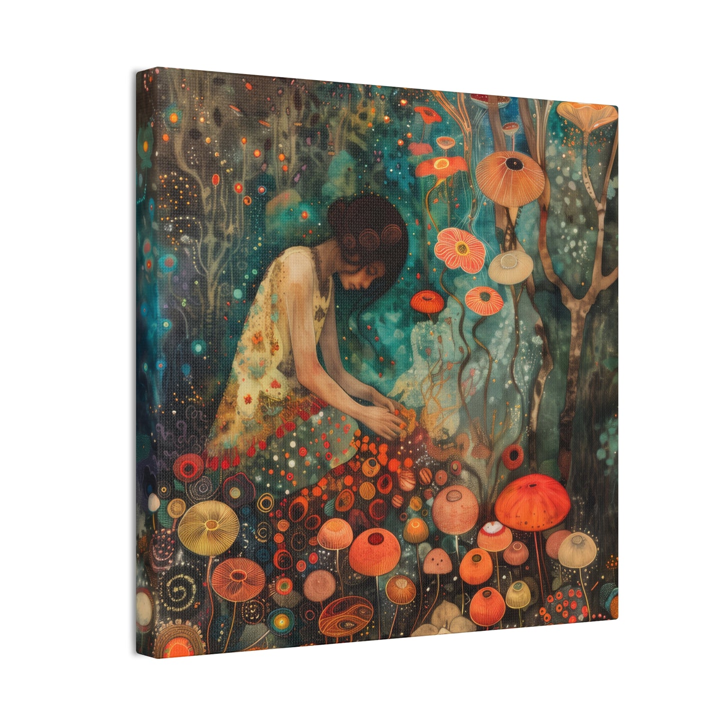 Tending the Garden - Canvas Stretched, 0.75"