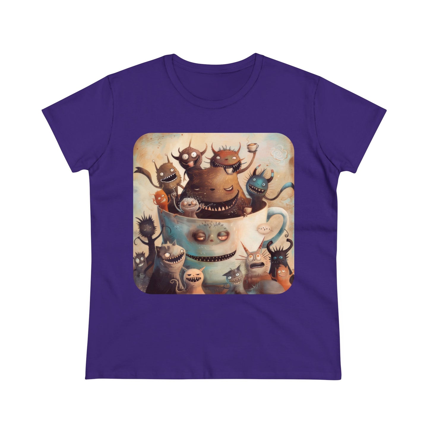 Coffee Critters - Women's Midweight Cotton Tee