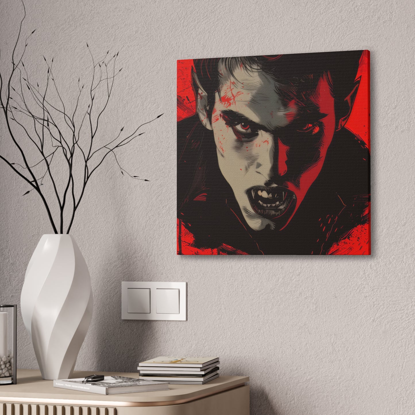 Vampire - Canvas Stretched, 0.75" - Canvas Stretched, 0.75"