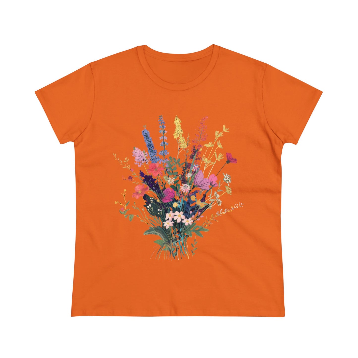 Wildflowers - Women's Midweight Cotton Tee