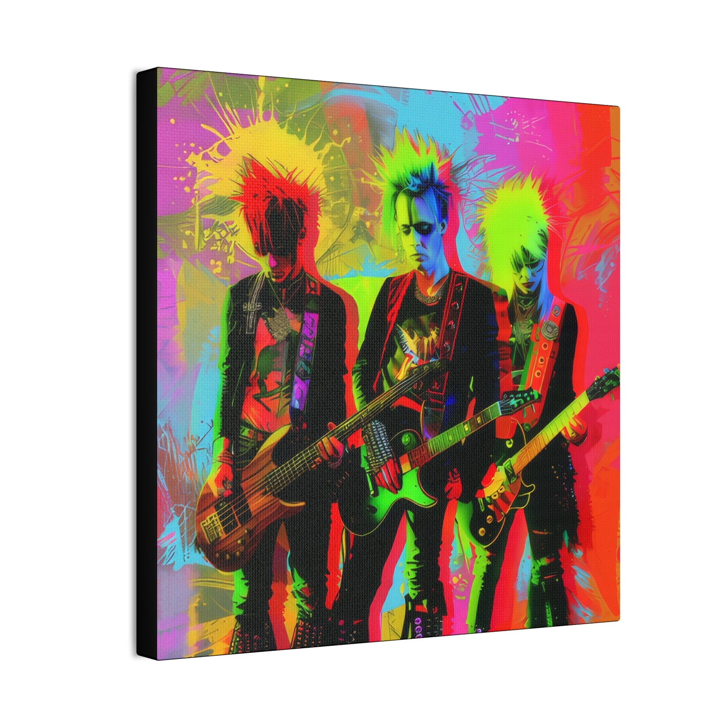 Punk Rockers - Canvas Stretched, 0.75"