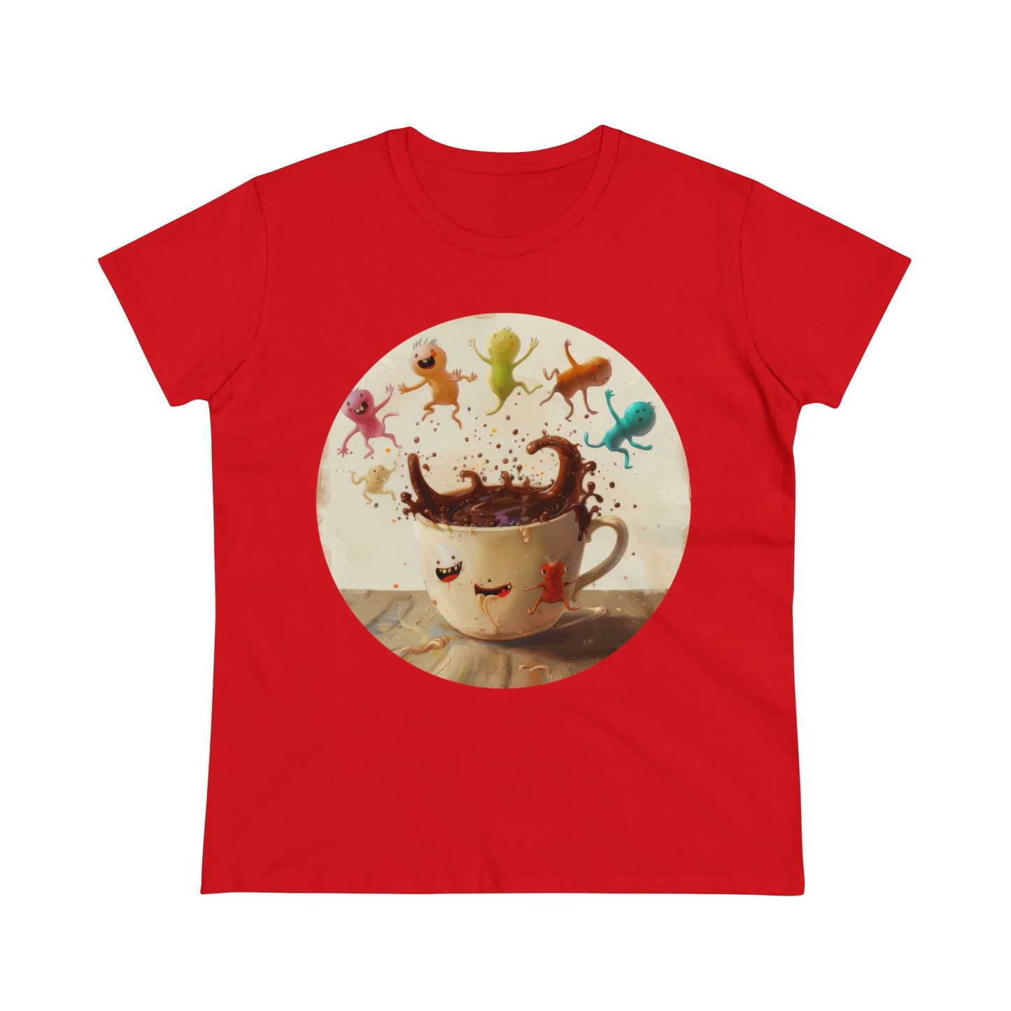 Coffee Critters - Women's Midweight Cotton Tee