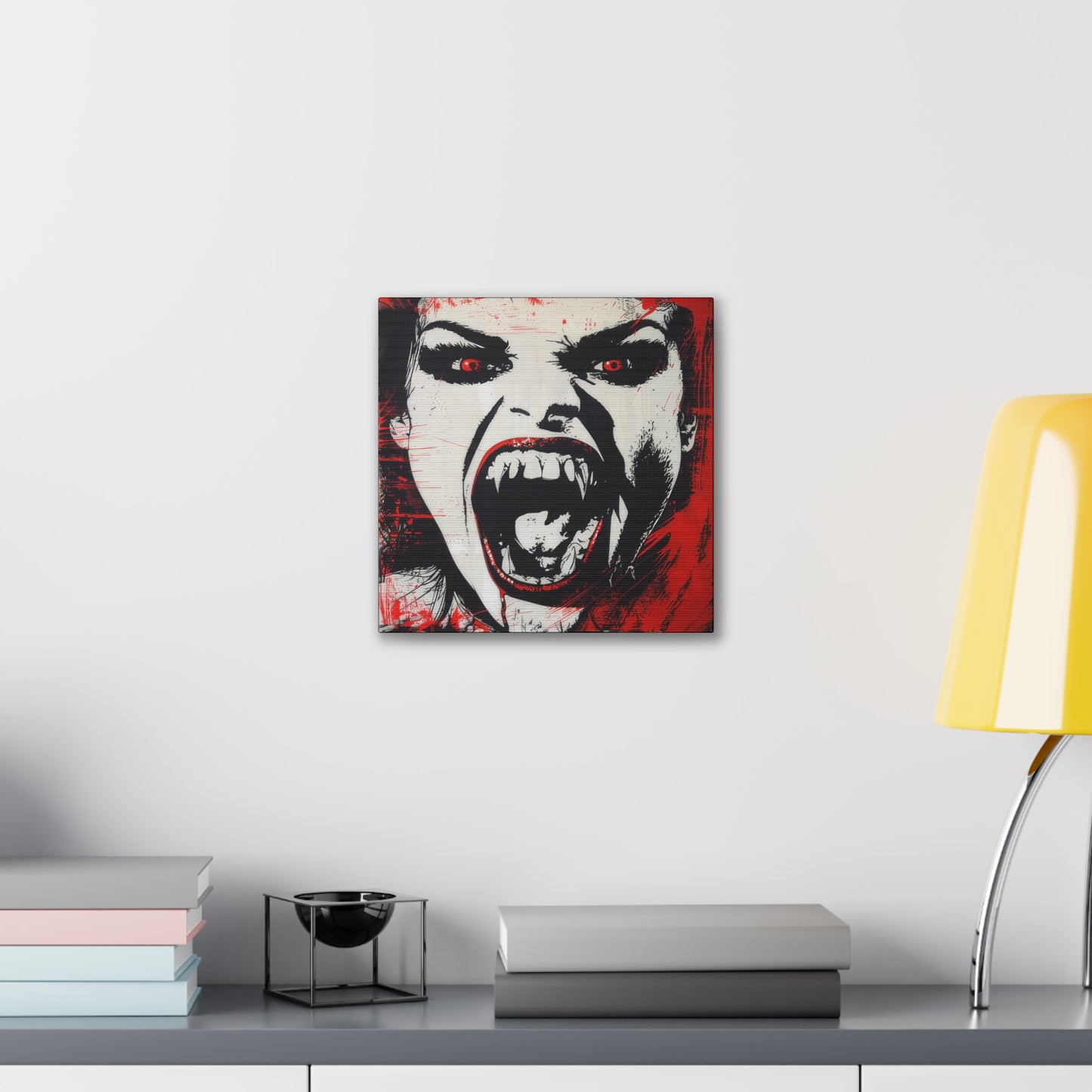 Vampire - Canvas Stretched, 0.75"