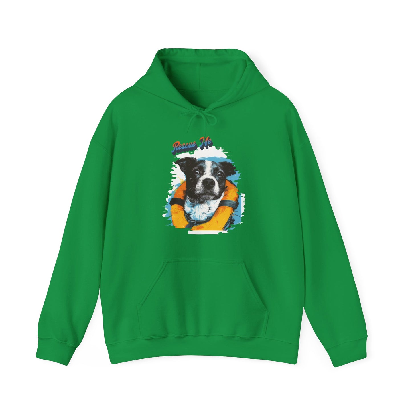 Rescue Dog - Unisex Heavy Blend™ Hooded Sweatshirt