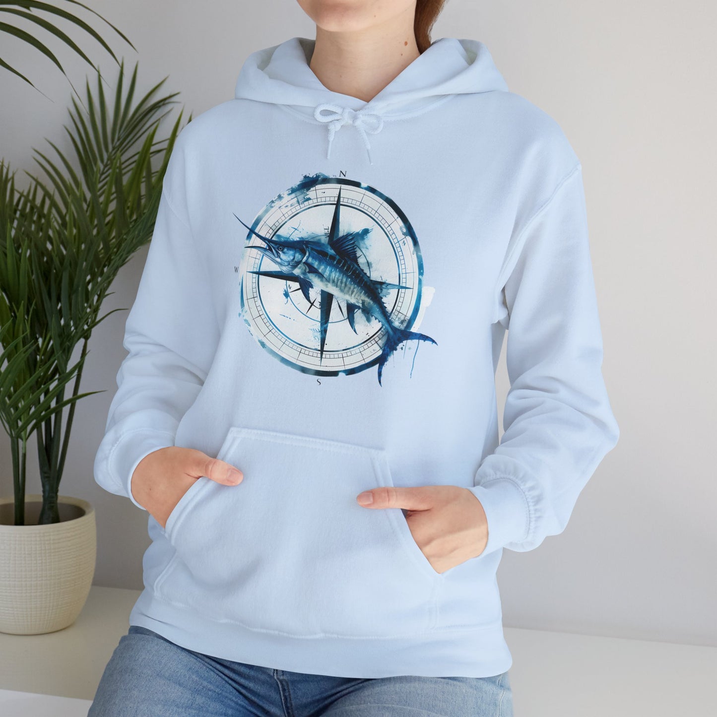 Marlin - Unisex Heavy Blend™ Hooded Sweatshirt