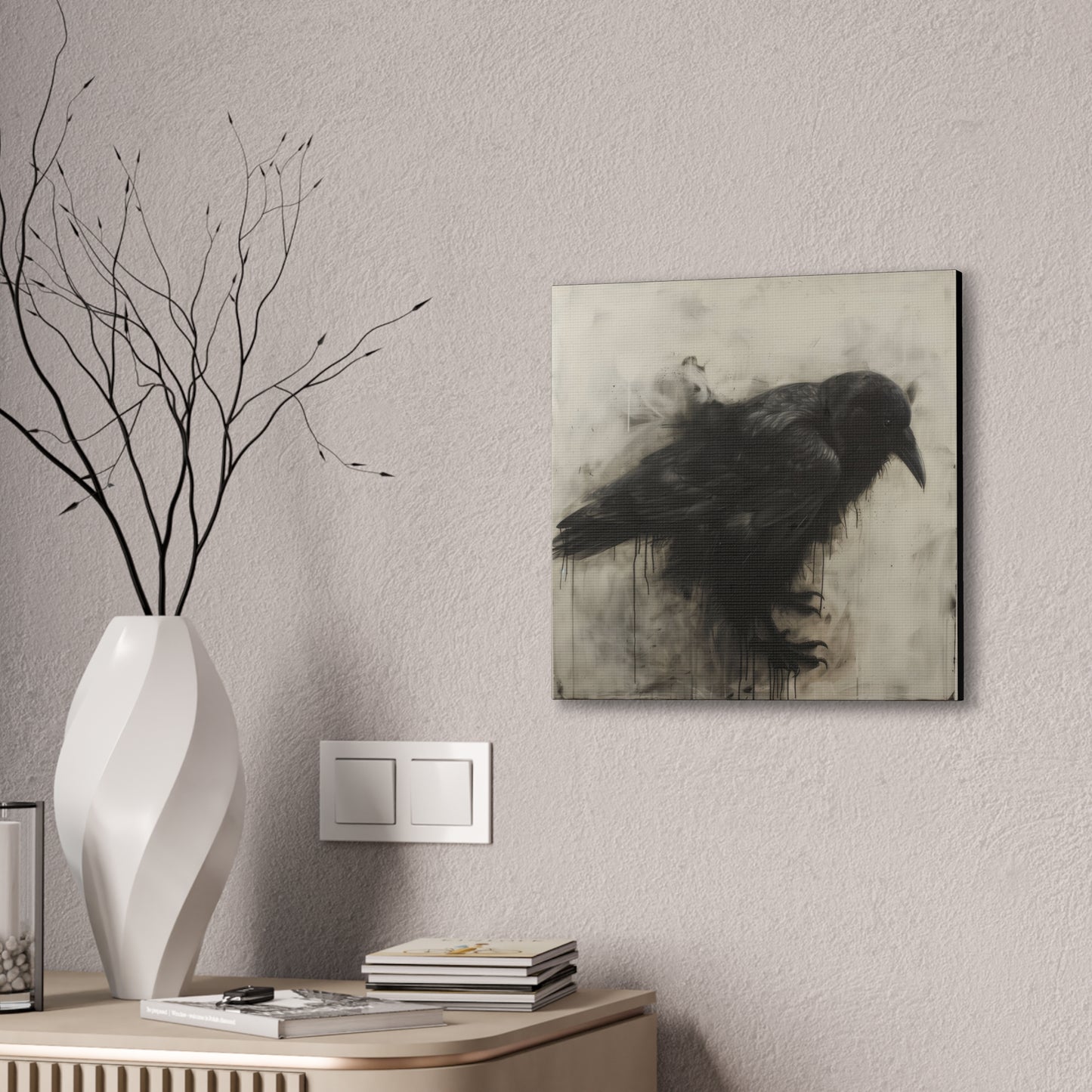 Blackbird - Canvas Stretched, 0.75"