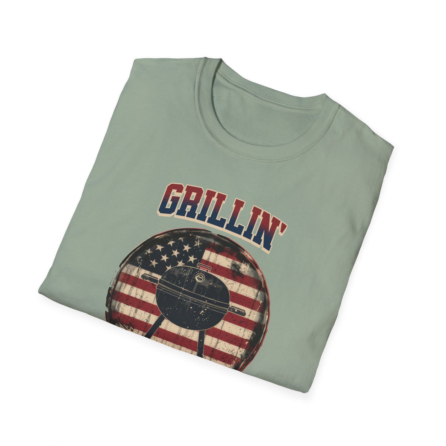 Grillin and Chillin - Unisex Softstyle T-Shirt