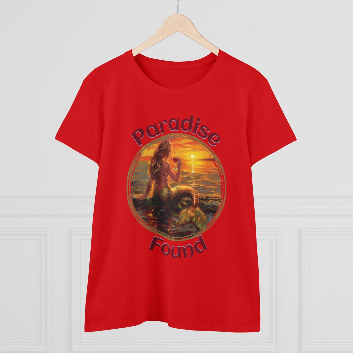 Paradise Found - Women's Midweight Cotton Tee