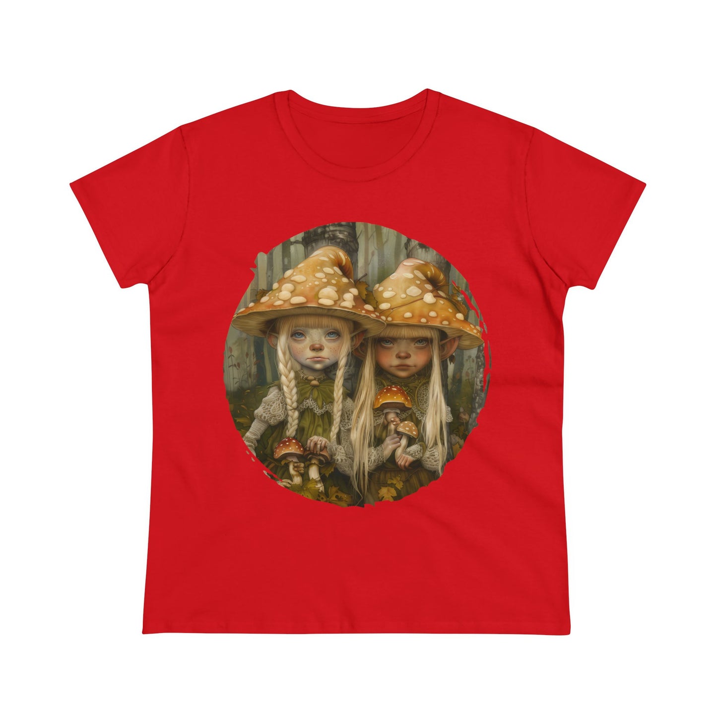 Elves - Fantasy - Women's Midweight Cotton Tee