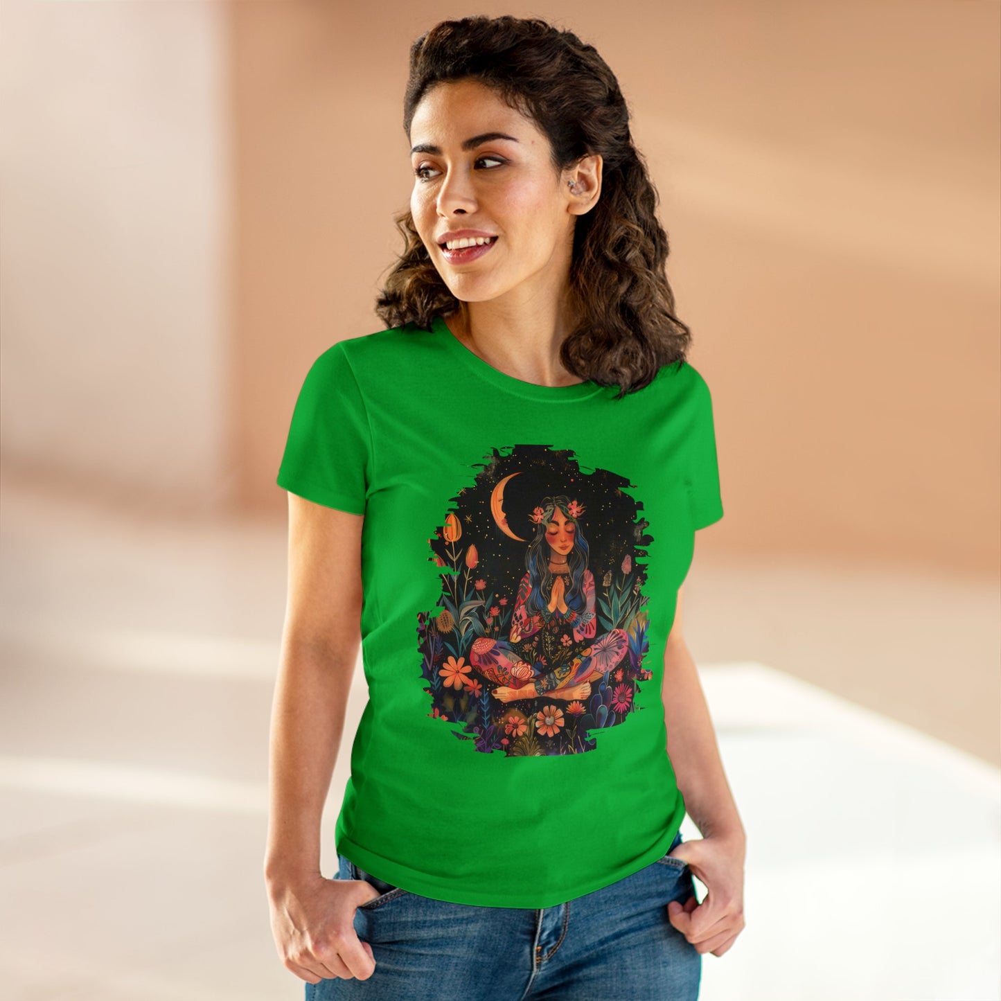 Meditation - Women's Midweight Cotton Tee