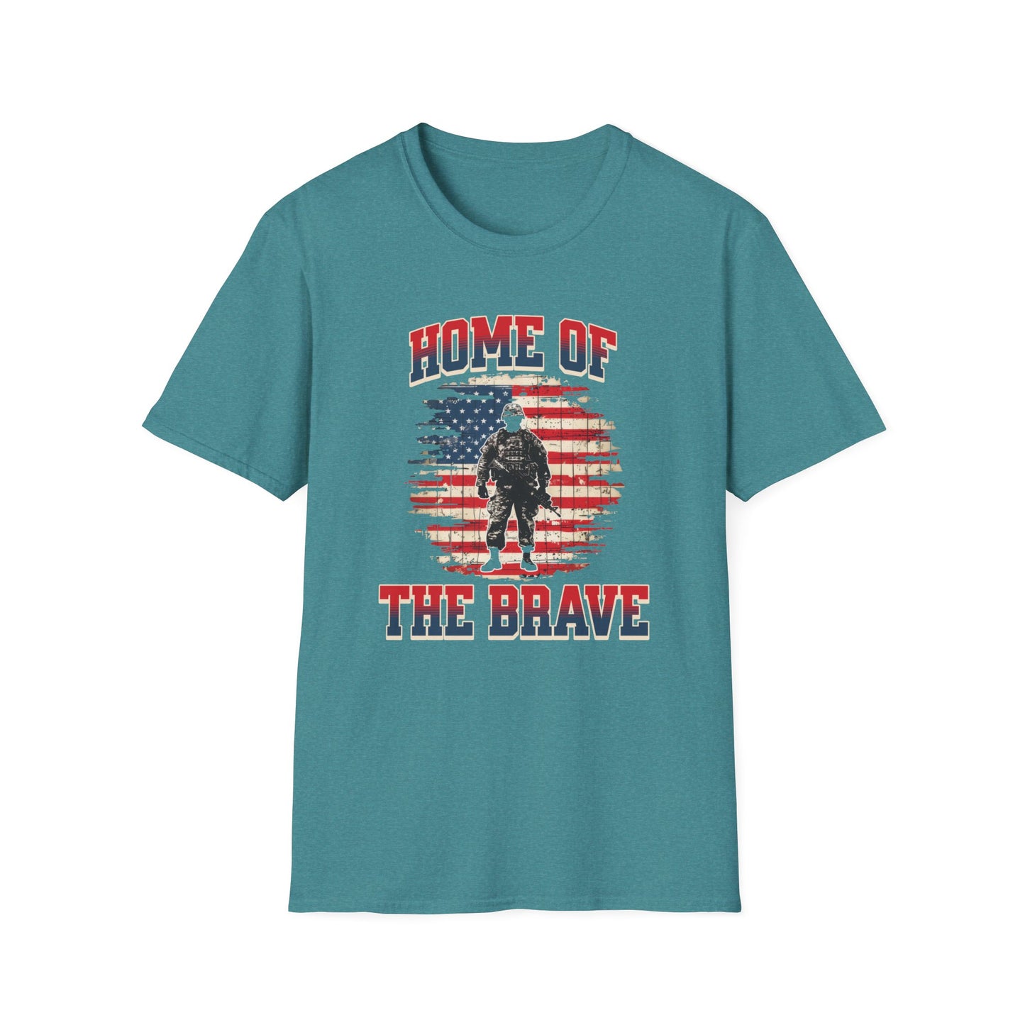 Home of the Brave - Unisex Softstyle T-Shirt