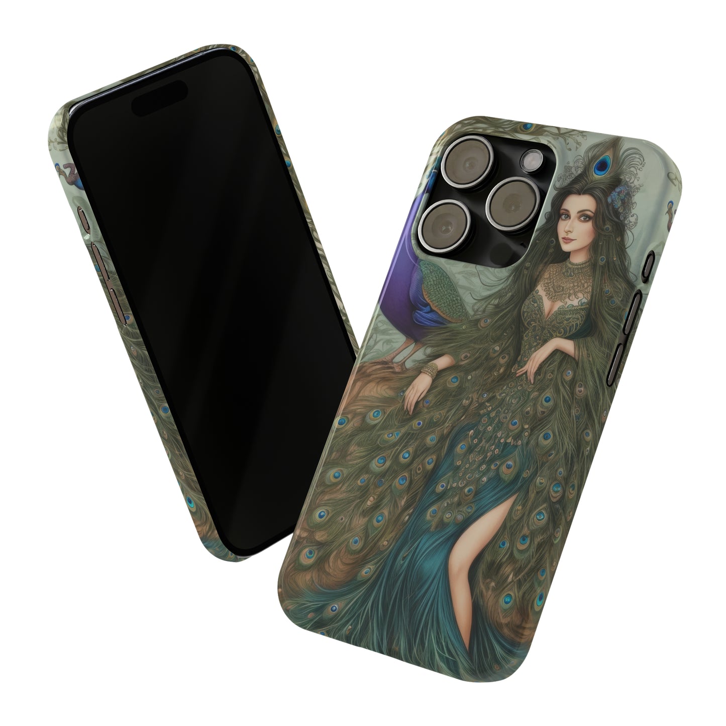 Peacock Witch - Phone Case